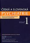 Česká a Slovenská psychiatrie