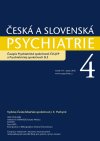 Česká a Slovenská psychiatrie