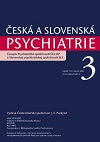 Česká a Slovenská psychiatrie