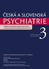 Česká a Slovenská psychiatrie