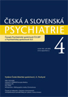 Česká a Slovenská psychiatrie